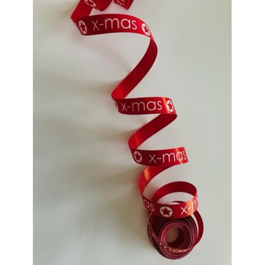 lint xmas rood