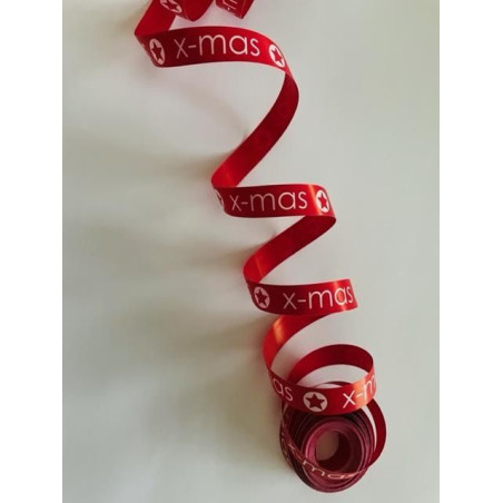 lint xmas rood