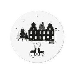 muurcirkel kerstdorpje