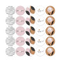 Stickers flower warme kleuren