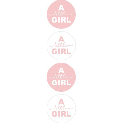 Stickermix little girl