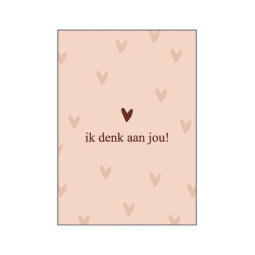 kaart denk aan jou