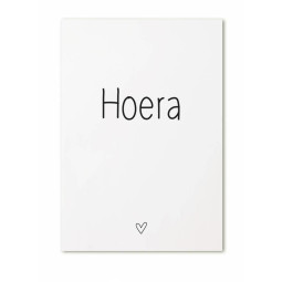 kaart hoera