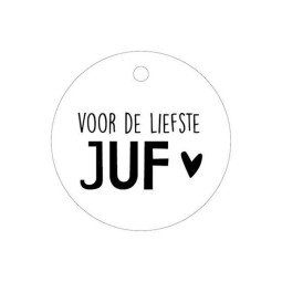 kadolabel liefste juf