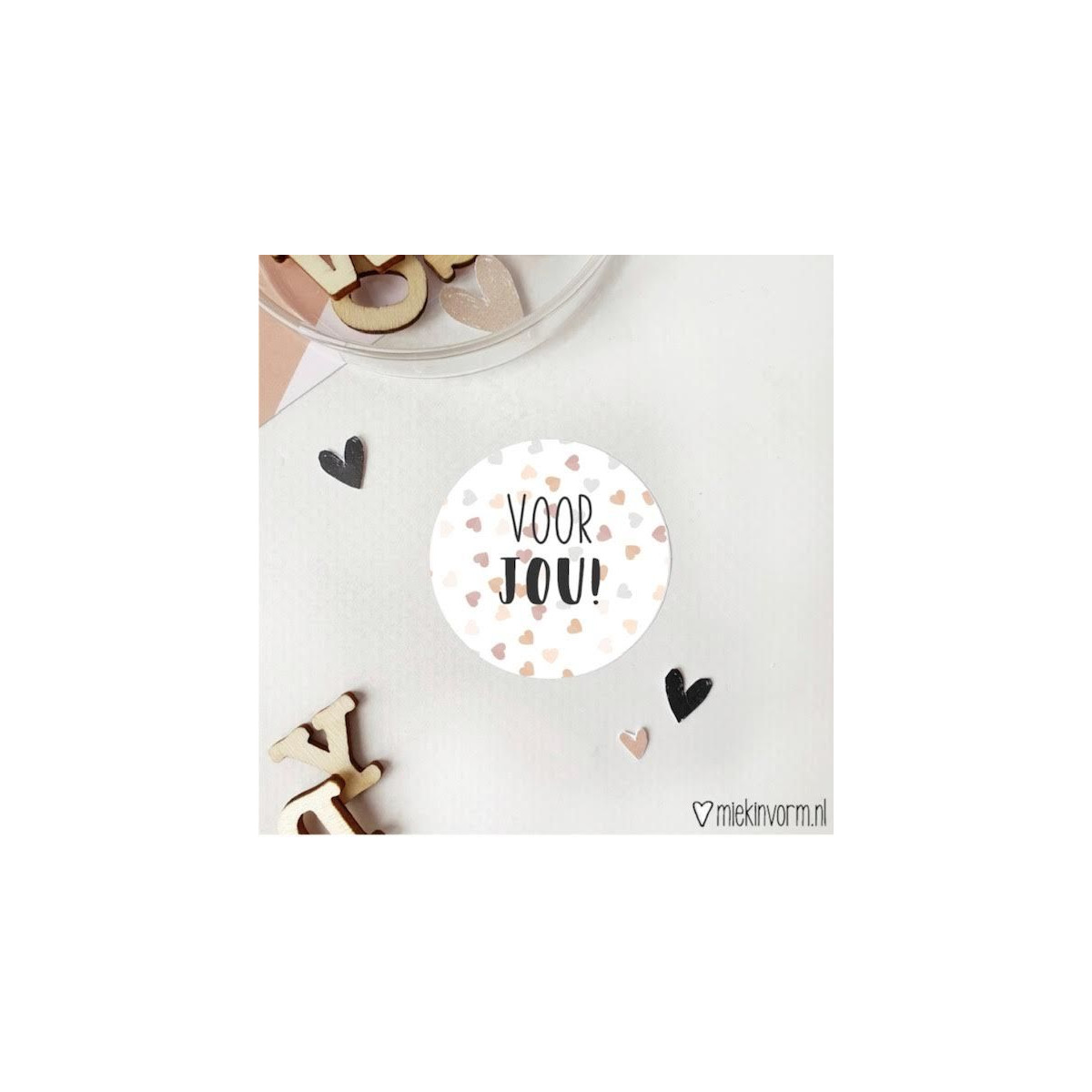 sticker voor jou