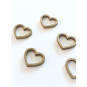 houten hart goud