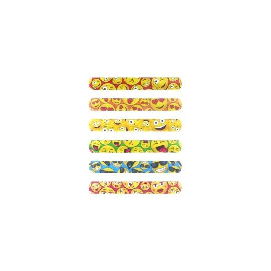 emoji klaparmband print