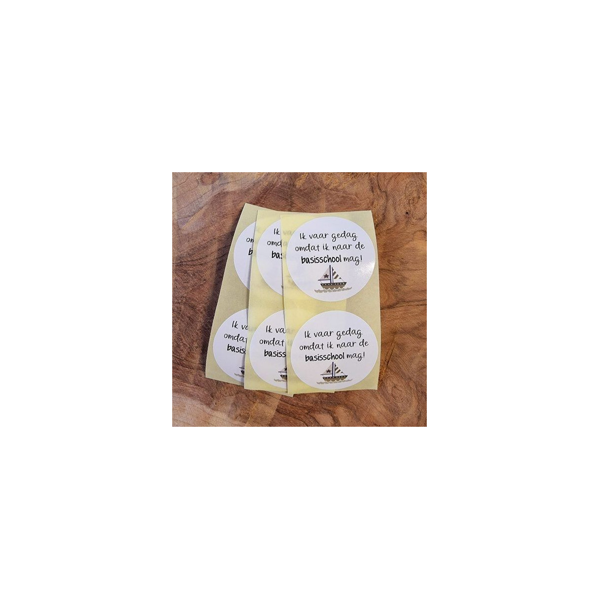 sticker vaar gedag