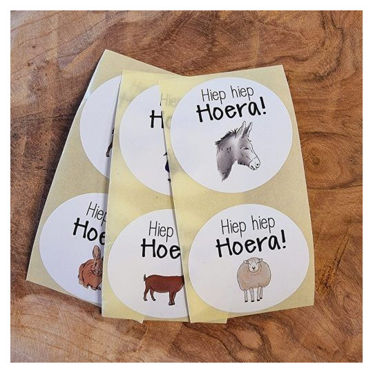 stickermix hoera boerderij
