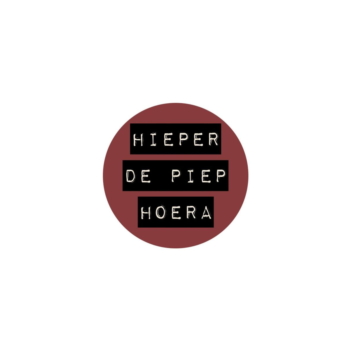 sticker hieper de piep hoera hk