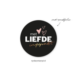 sticker liefde ingepakt