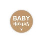 sticker baby nieuws kraft