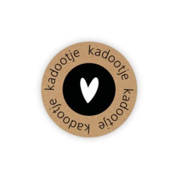 sticker kadootje voor jou