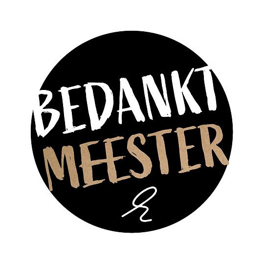 sticker meester krul