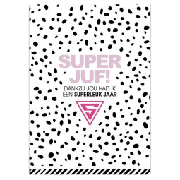 kaart superjuf superleuk jaar