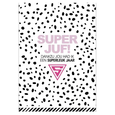 kaart superjuf superleuk jaar