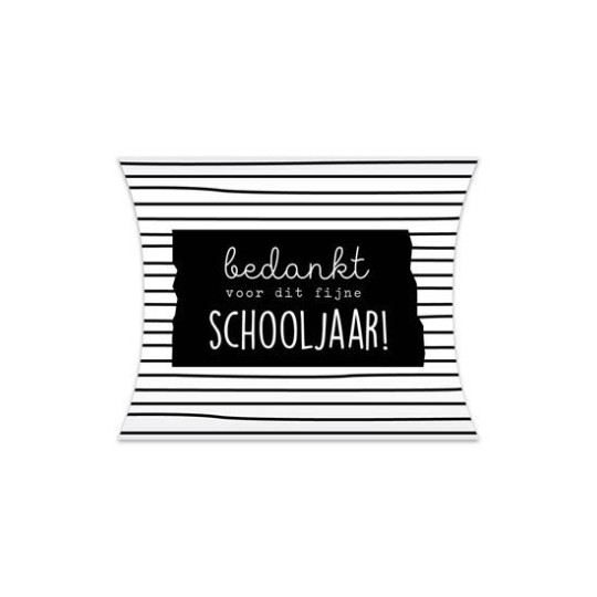 gondeldoosje bedankt schooljaar