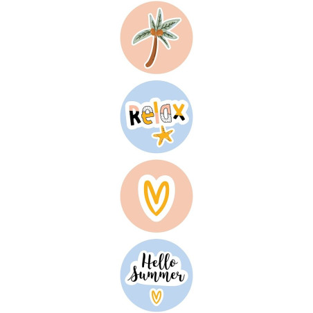 stickermix zomer relax
