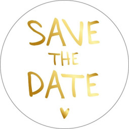 sticker save the date