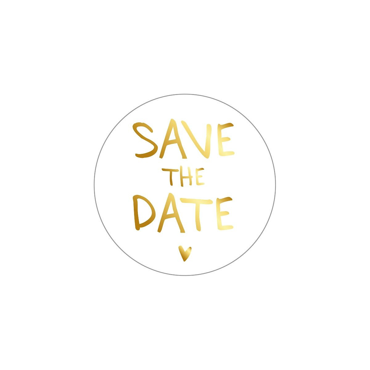 sticker save the date
