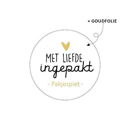 sticker liefde ingepakt