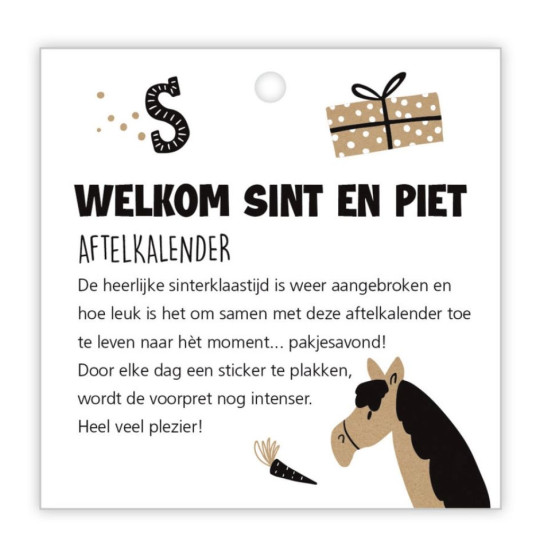 aftelkalender pakjesavond