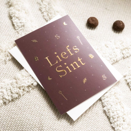 kaart liefs sint