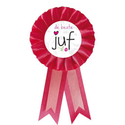 button rozet beste juf