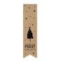 labelsticker kraft feestdagen