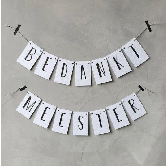 diy slinger meester