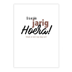 kaart jarig topdag