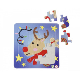 kerstpuzzel stukjes