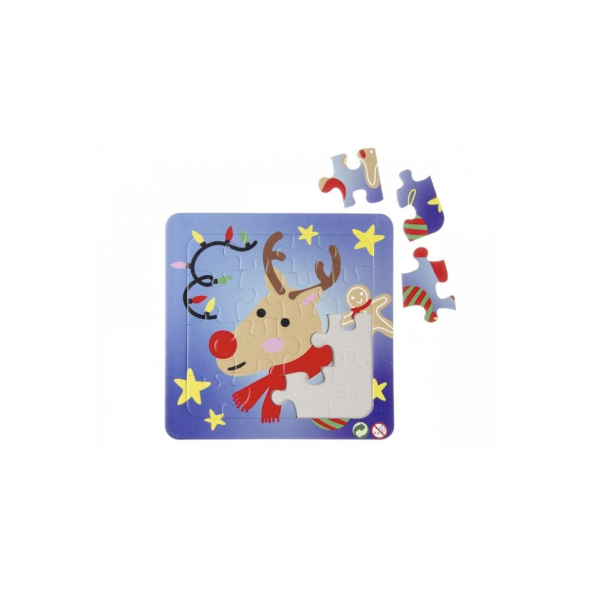 traktatie kerstpuzzel