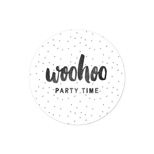 Sticker Woho sticker woohoo partytime