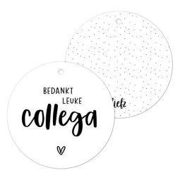 kadolabel leuke collega