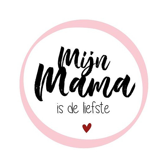 Sticker mama liefste