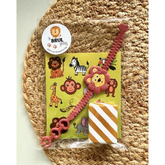 jungle traktatie armbandje