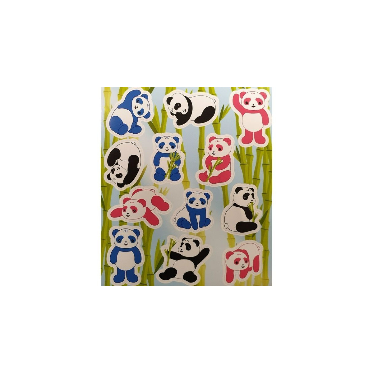 stickervel beer panda