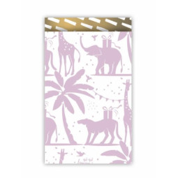 tropical party goud lila