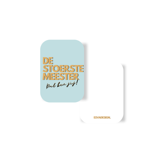 minikaart stoerste meester