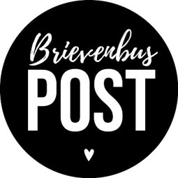 sticker brievenbuspost