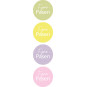 stickermix fijne pasen pastel
