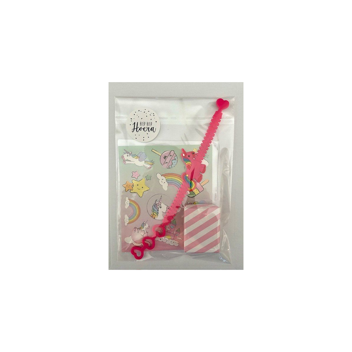 traktatie armbandje unicorn