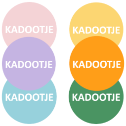 stickermix kadootje vrolijk