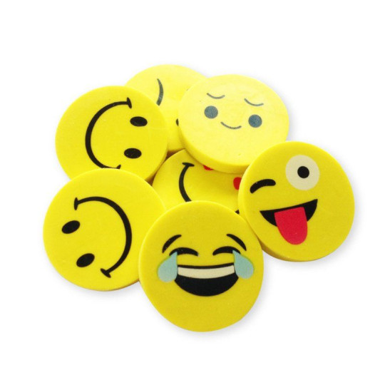 meester gummen kadosetje smiley