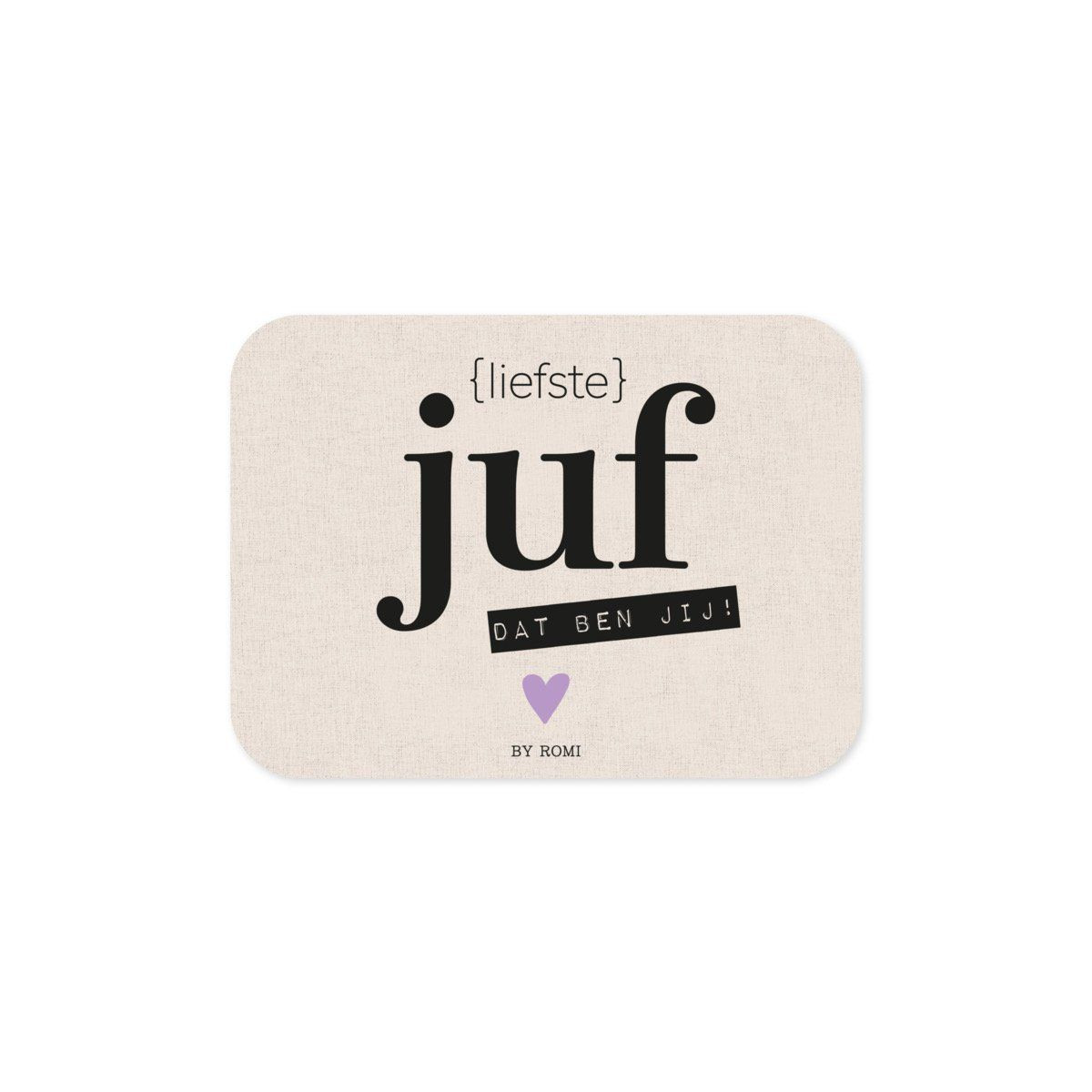 muismat juf