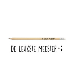 potlood bruin leukste meester