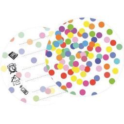 set confetti uitnodigingen