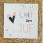 maxi kaart bedankt lieve juf
