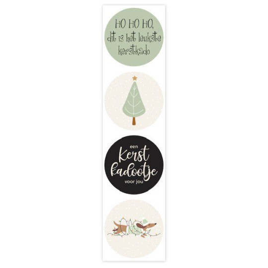 stickermix hohoho kerstkado
